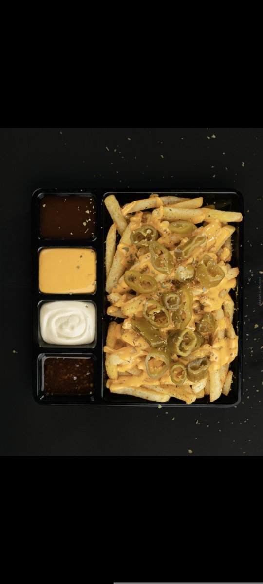 بطاطا مع جبنة 