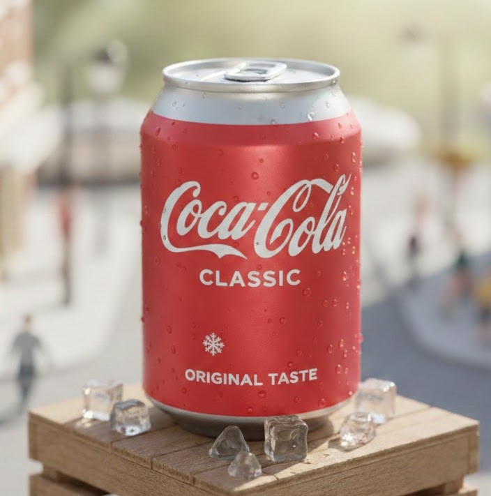 كوكا كولا بانواعها/علب