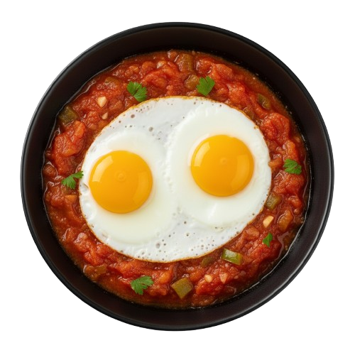 بندورة مع بيض (شكشوكة)