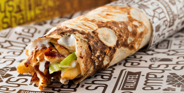 شاورما دجاج شراك