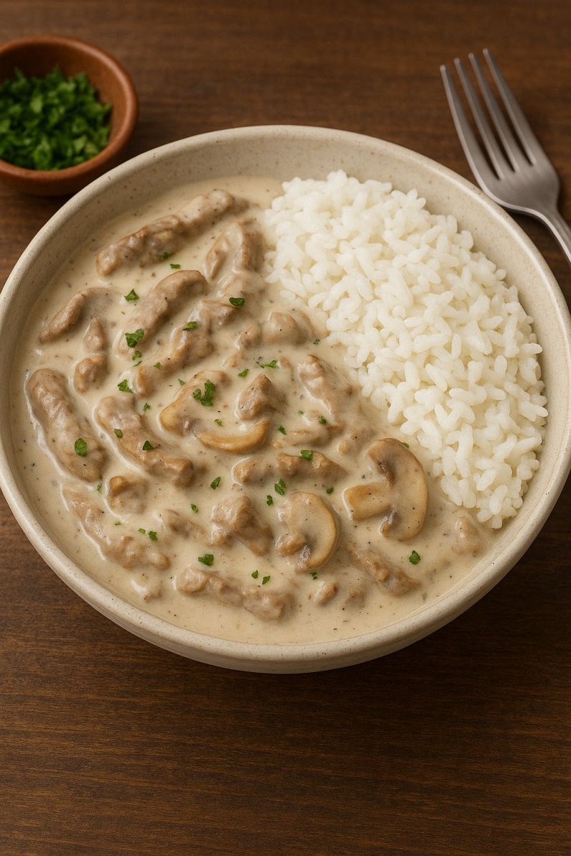 ستريجانوف مع لحمه