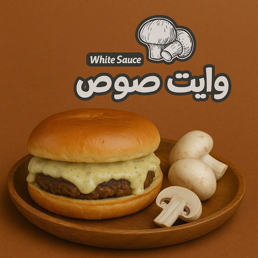 برغر وايت صوص-150غم