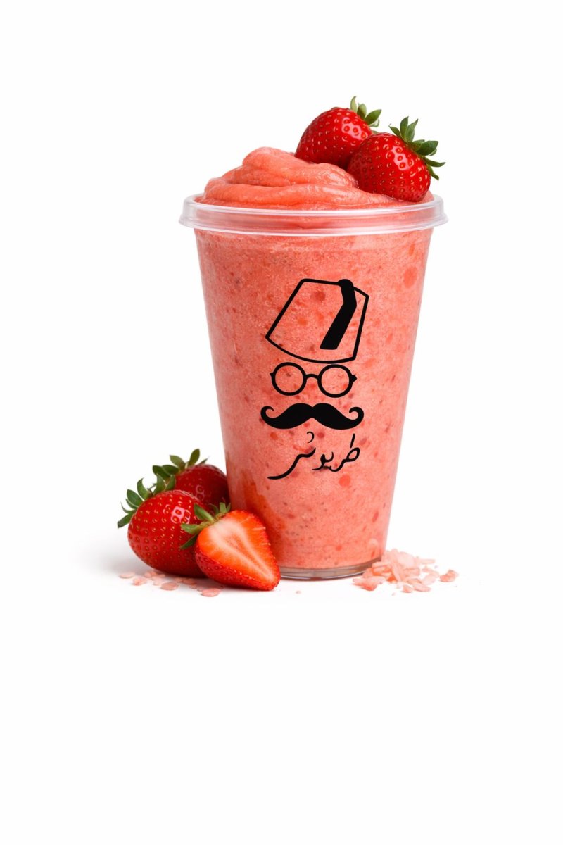 ميلك شيك فراولة 