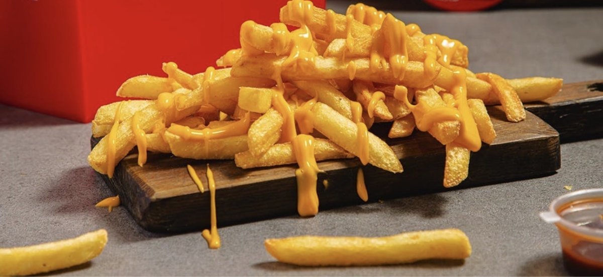 بطاطا مع جبنة