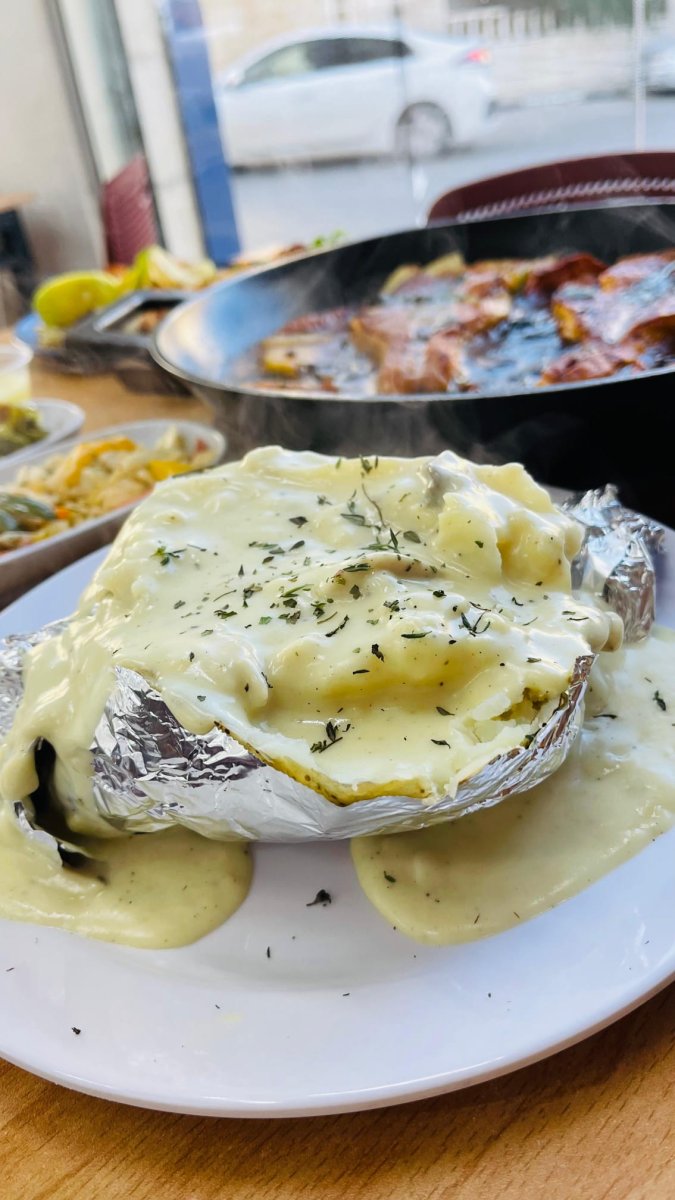 بطاطا كومبير بالكريمة