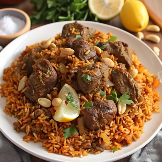 كبسه لحم خاروف