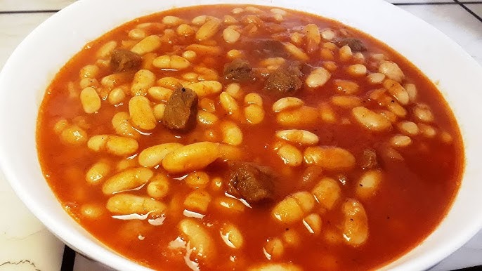 فاصوليا بيضاء لحمه خاروف 