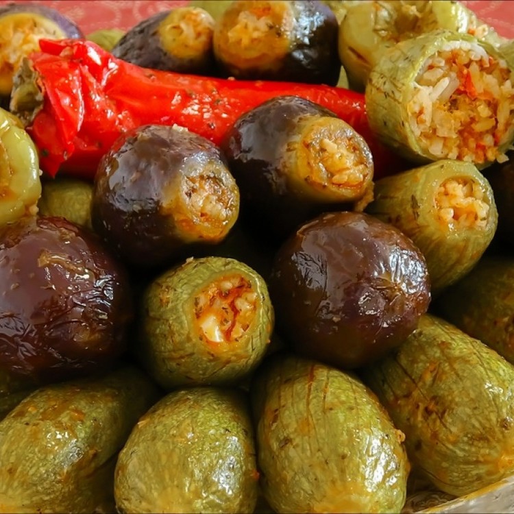 كوسا محشي وبتنجان