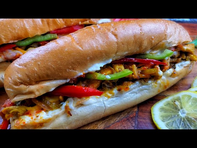 ساندويش دجاج فاهيتا