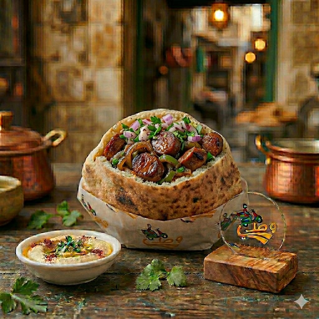 ساندويش سجق 