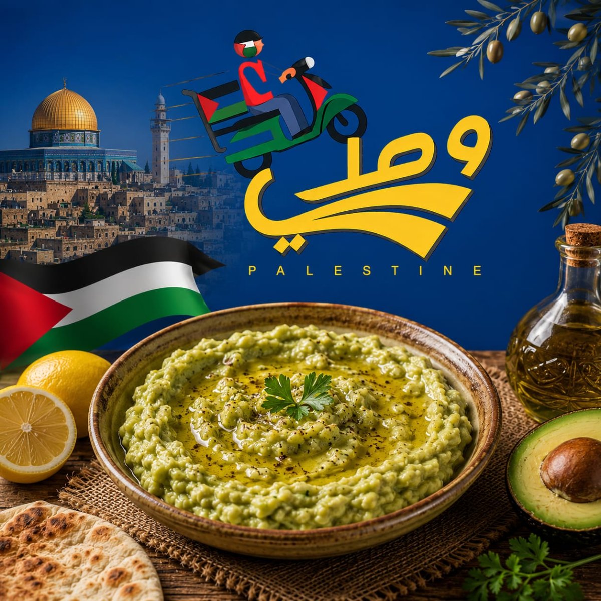 صحن افوكادو 