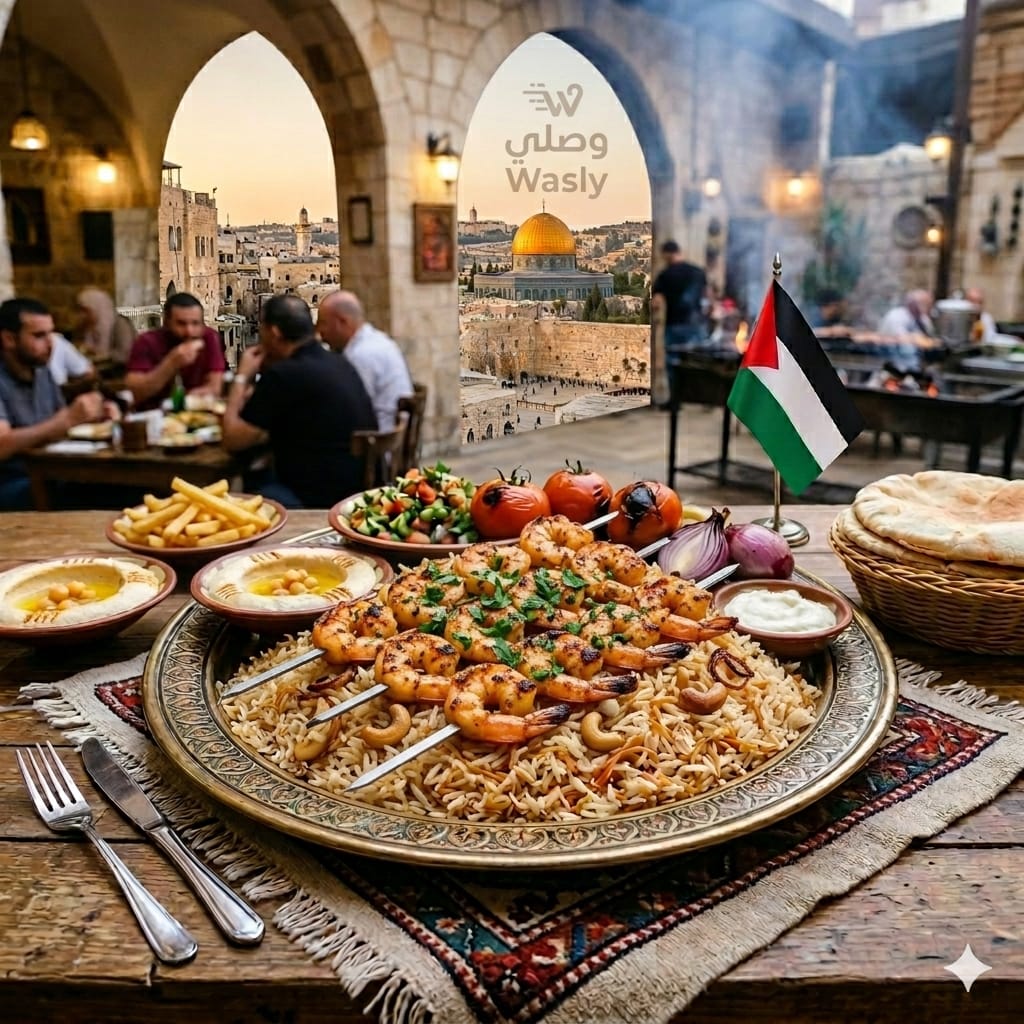 وجبه جمبري مشوي 