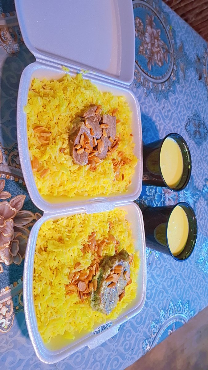 منسف لحمه عجل 