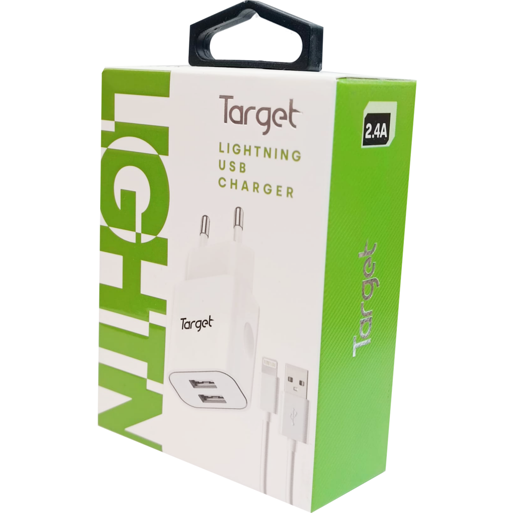 Target charger + cabel lighting 