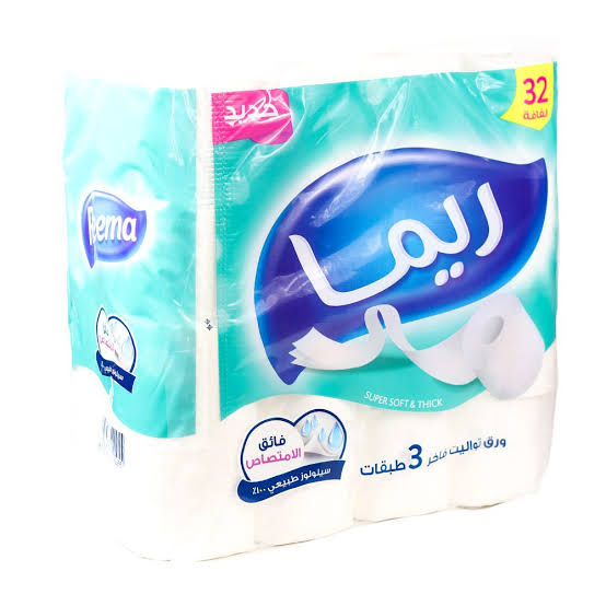 محارم  تواليت ريما 32 رول