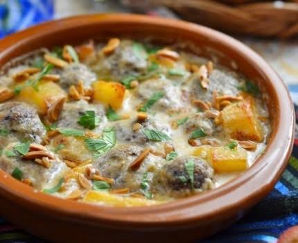 صينينة كفتة بطحينية 