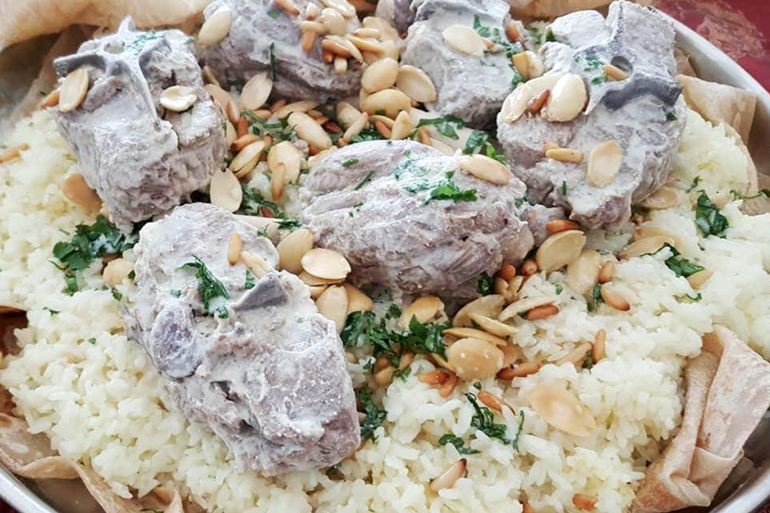 وجبة منسف 