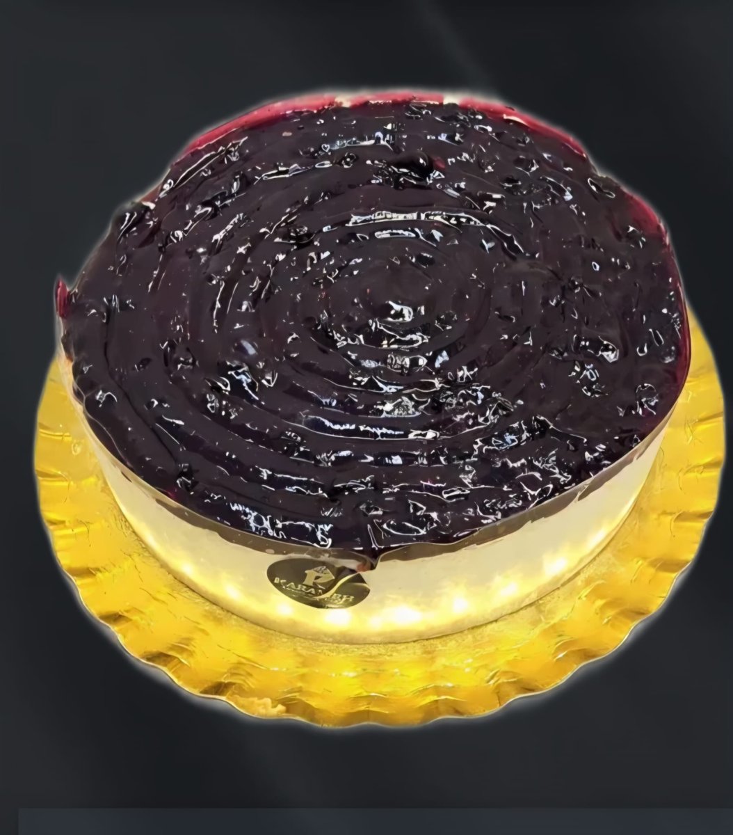 تشيز كيك بلوبري مطبوخ