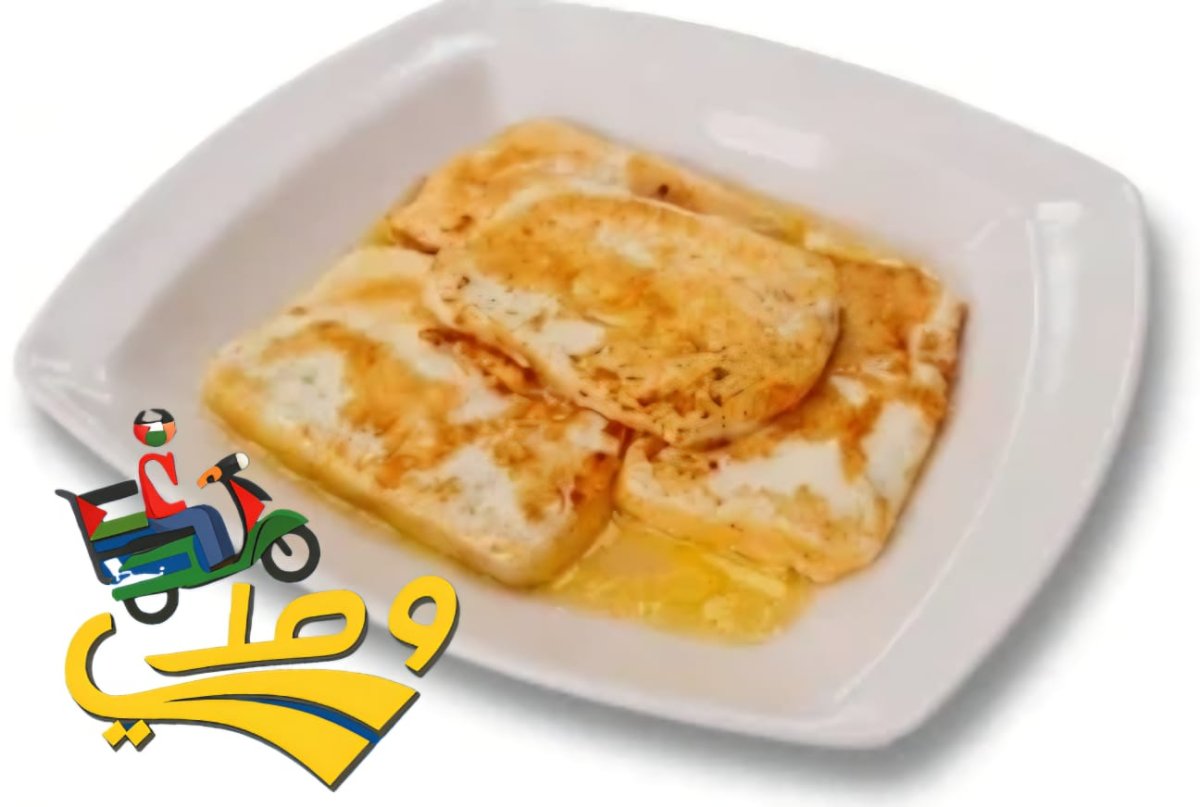 جبنة بيضاء مقلية