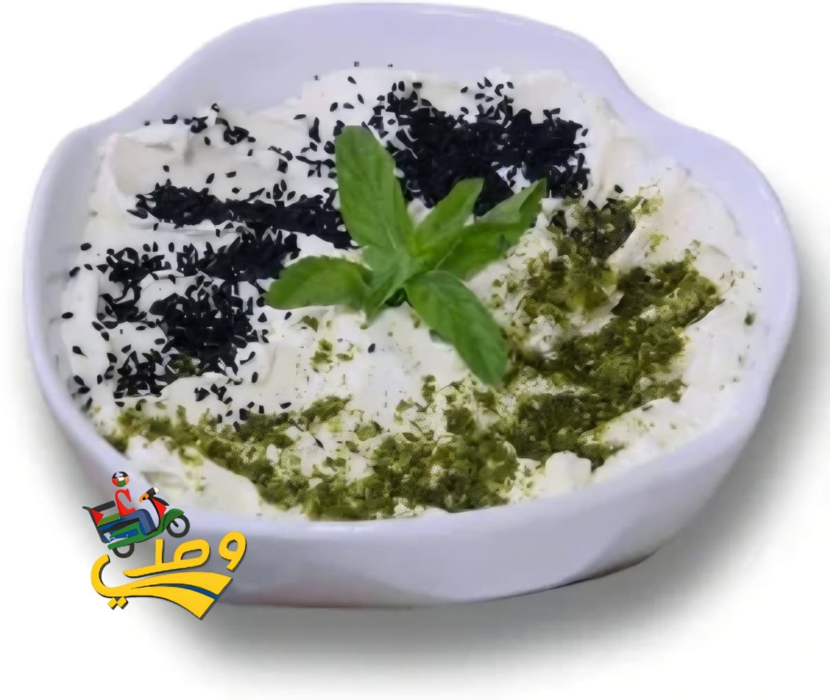 لبنة (زعتر او شطة)