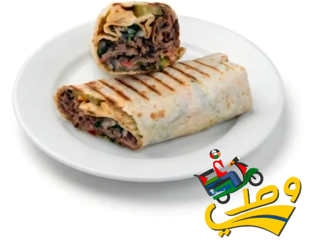 ساندويش شاورما عجل