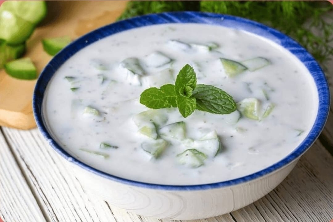 سلطة لبن وخيار