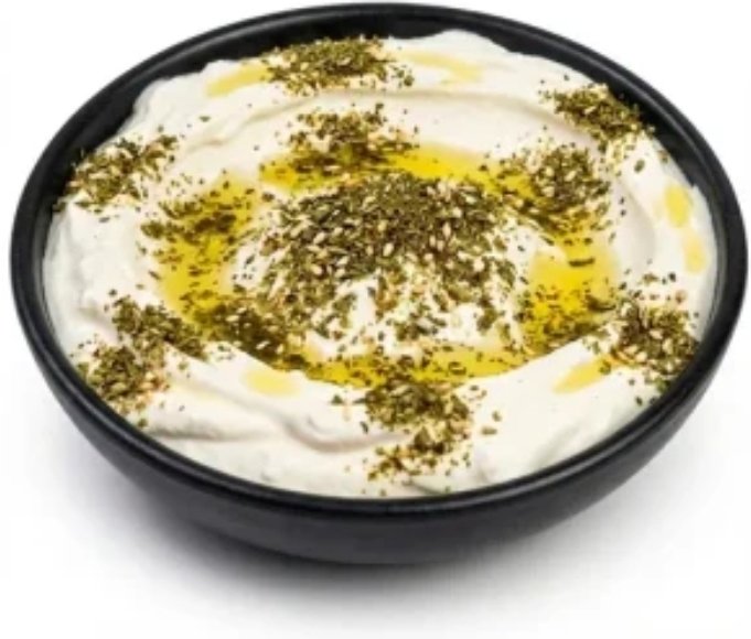 لبنة مع زعتر